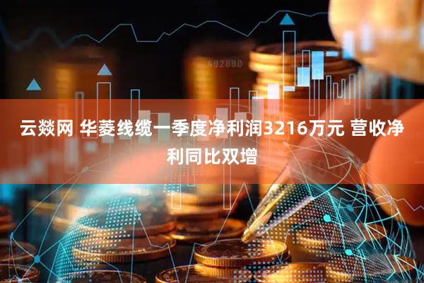 云燚网 华菱线缆一季度净利润3216万元 营收净利同比双增